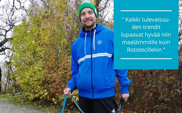 Esittelyssä: Ville Hautanen, talousassistentti, Rototec Oy