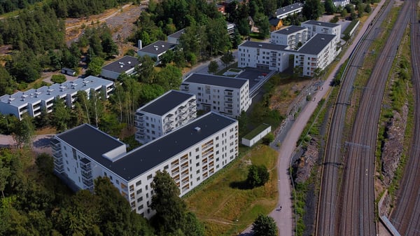 Haagan Puistokortteli hyödyntää uusiutuvaa lämmitysenergiaa – Rototec on YIT:n luottokumppani vaativissa geoenergiaratkaisuissa